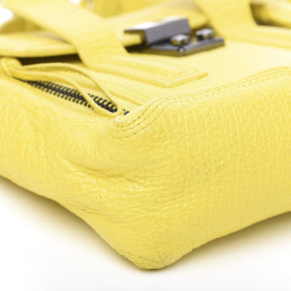 3.1 Phillip Lim 3.1 Textured Calfskin Mini Pashli Satchel Yellow 7 of 12