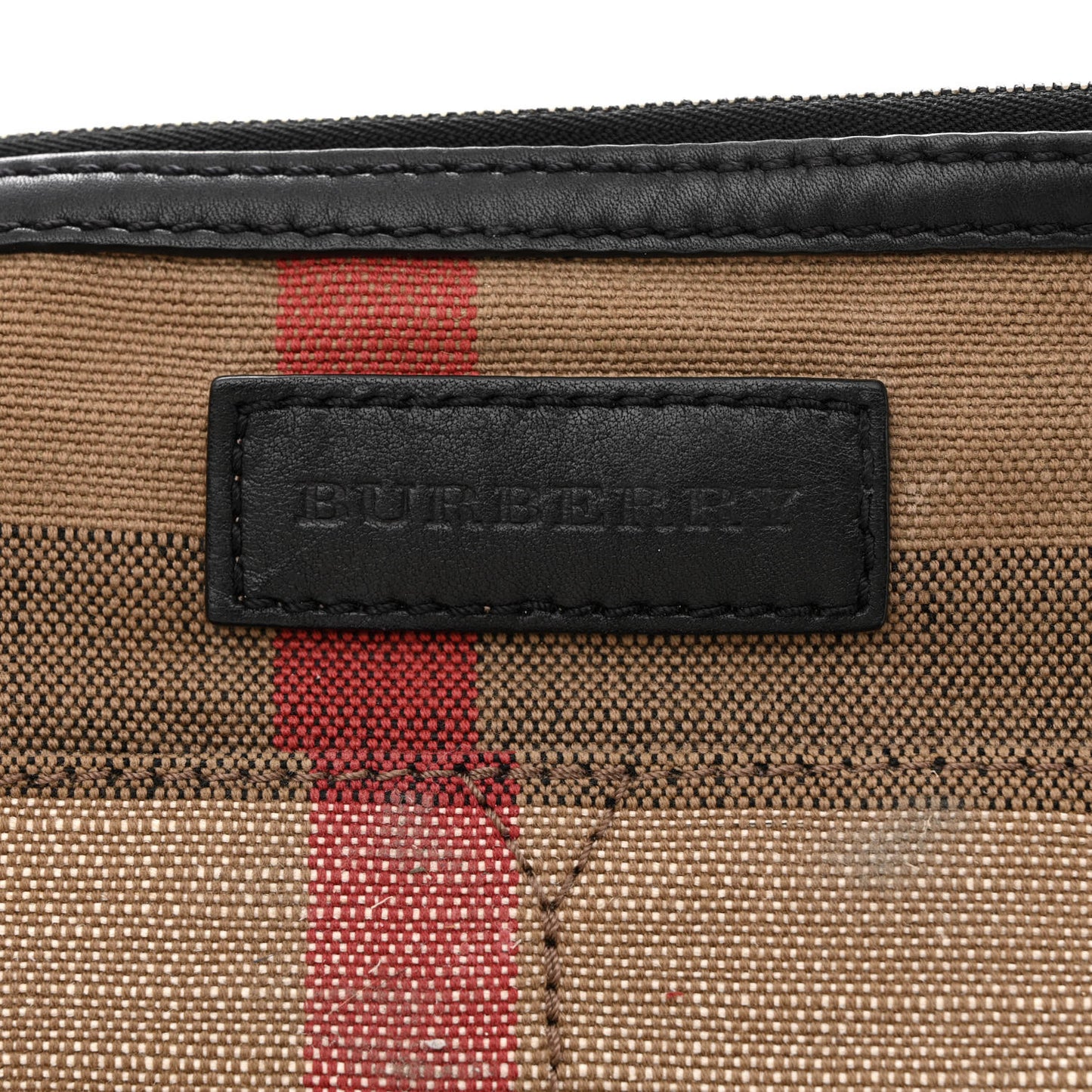 Canvas Mega Check Medium Ashby Hobo Black