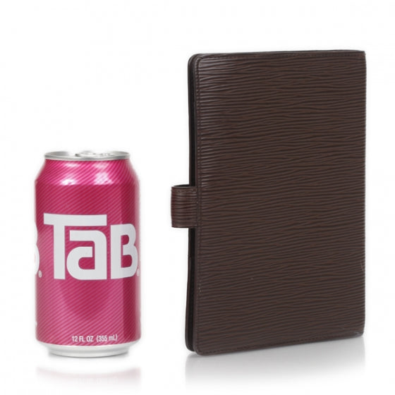 Louis Vuitton Epi Medium Ring Agenda Moka 2 of 10