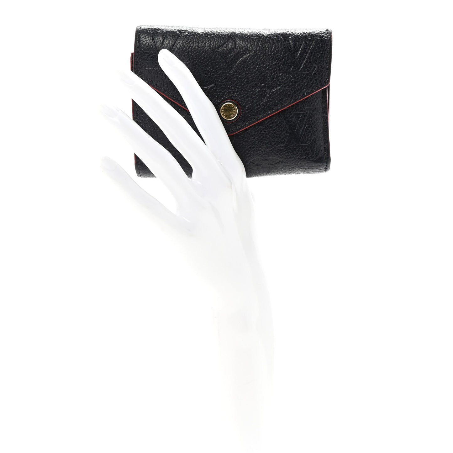Empreinte Zoe Wallet Marine Rouge