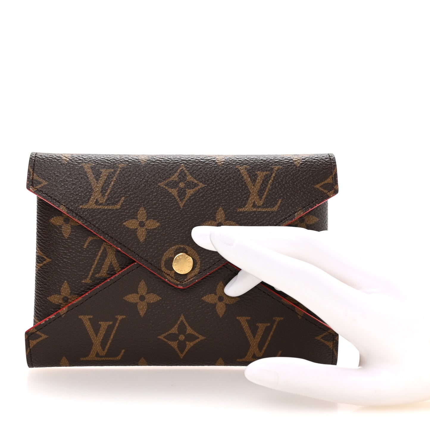 Monogram Medium Kirigami Pochette Insert Coquelicot