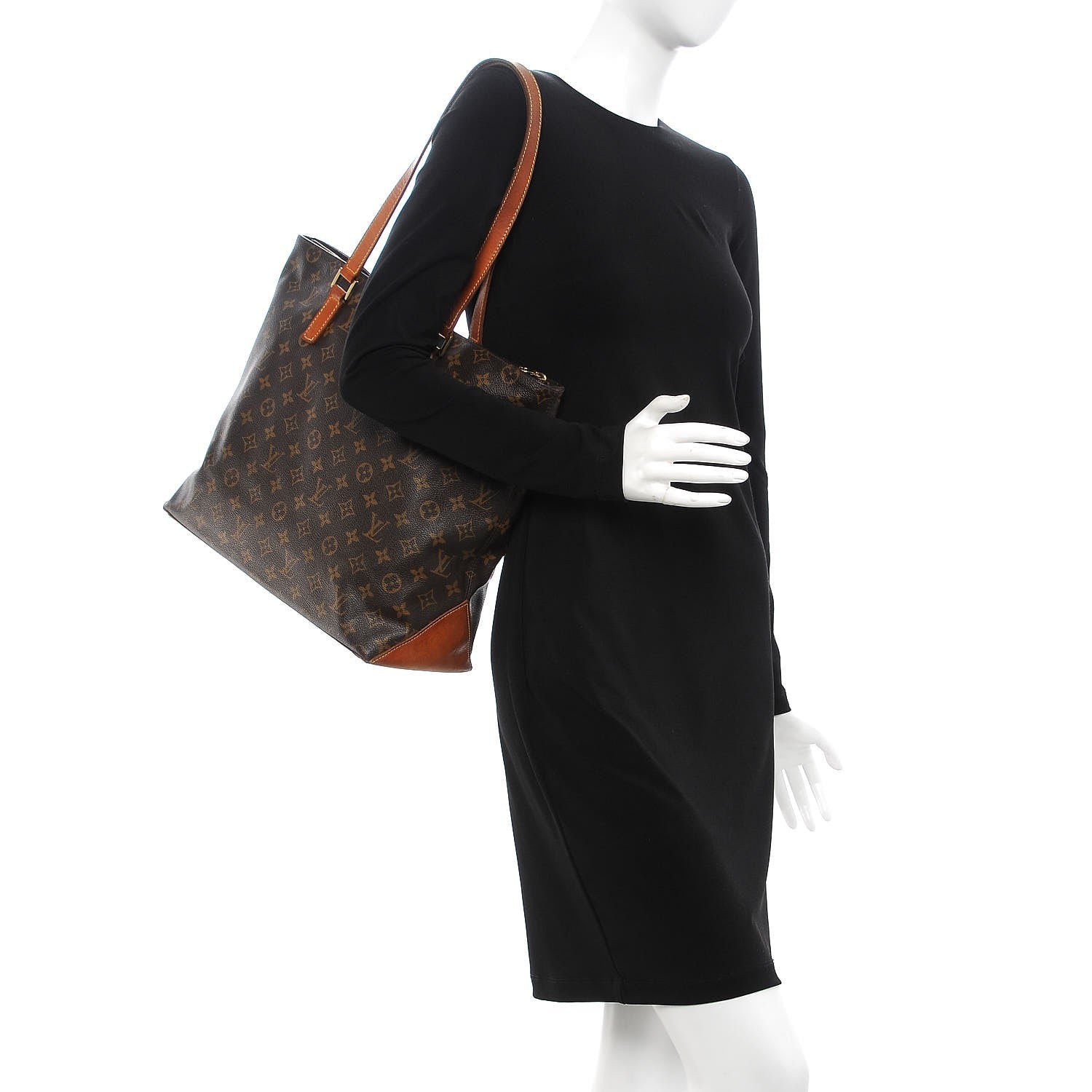 Louis Vuitton Monogram Cabas Mezzo 2 of 11