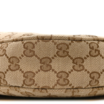 Gucci Calfskin Large Jackie 1961 Shoulder Bag Sand And Brown 10 of 10