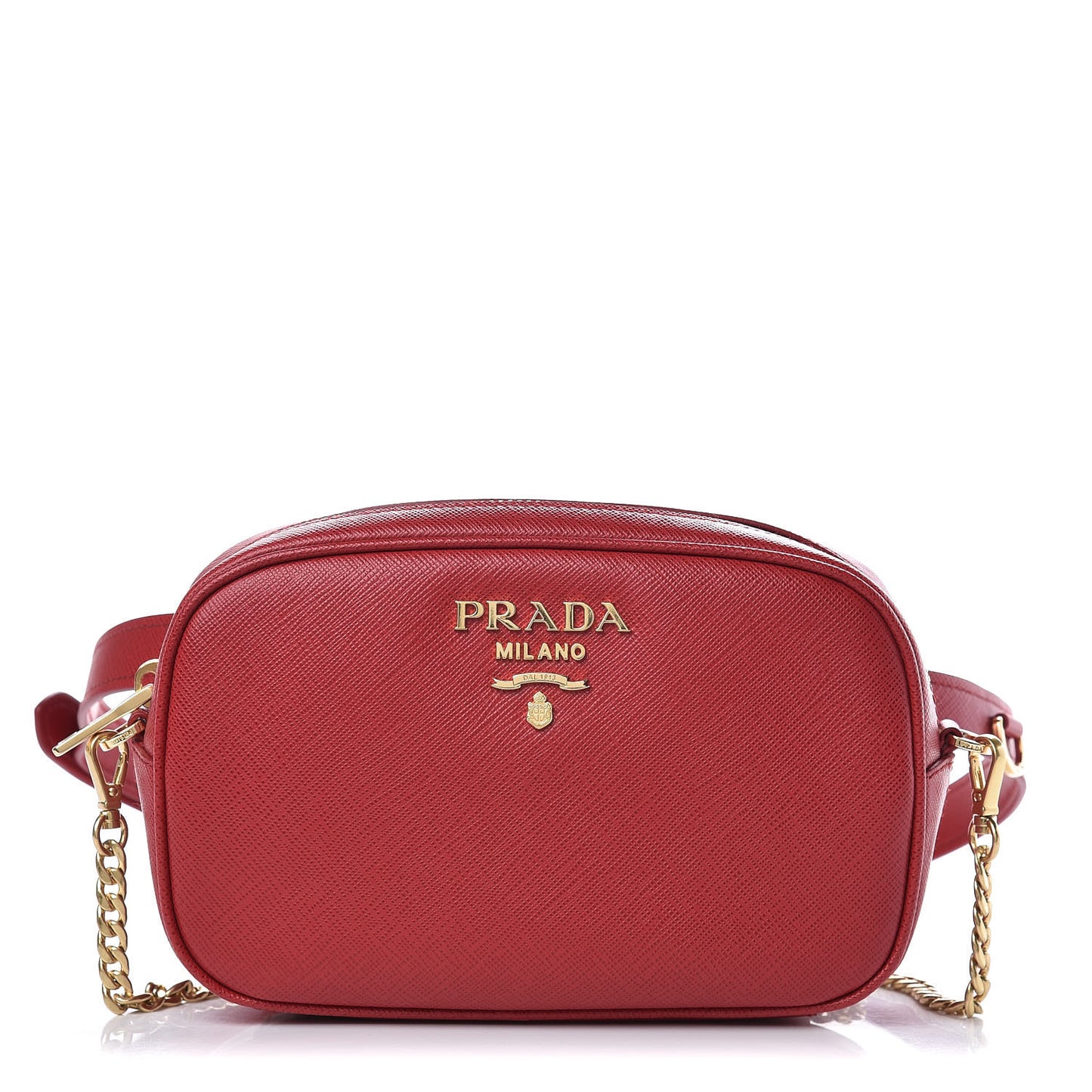 Saffiano Lux Belt Bag Fuoco