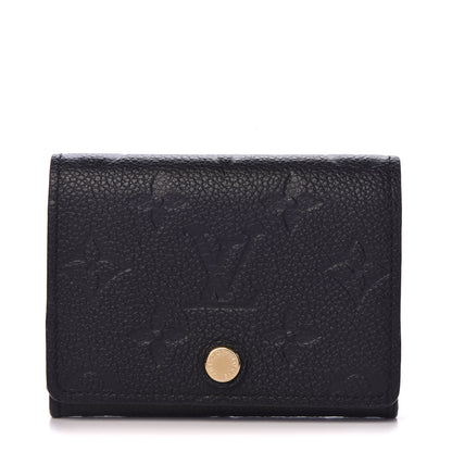 Louis Vuitton Empreinte Business Card Holder Black 1 of 7