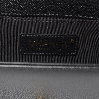 Chanel Caviar Quilted Small Boy Flap Black 6 of 10