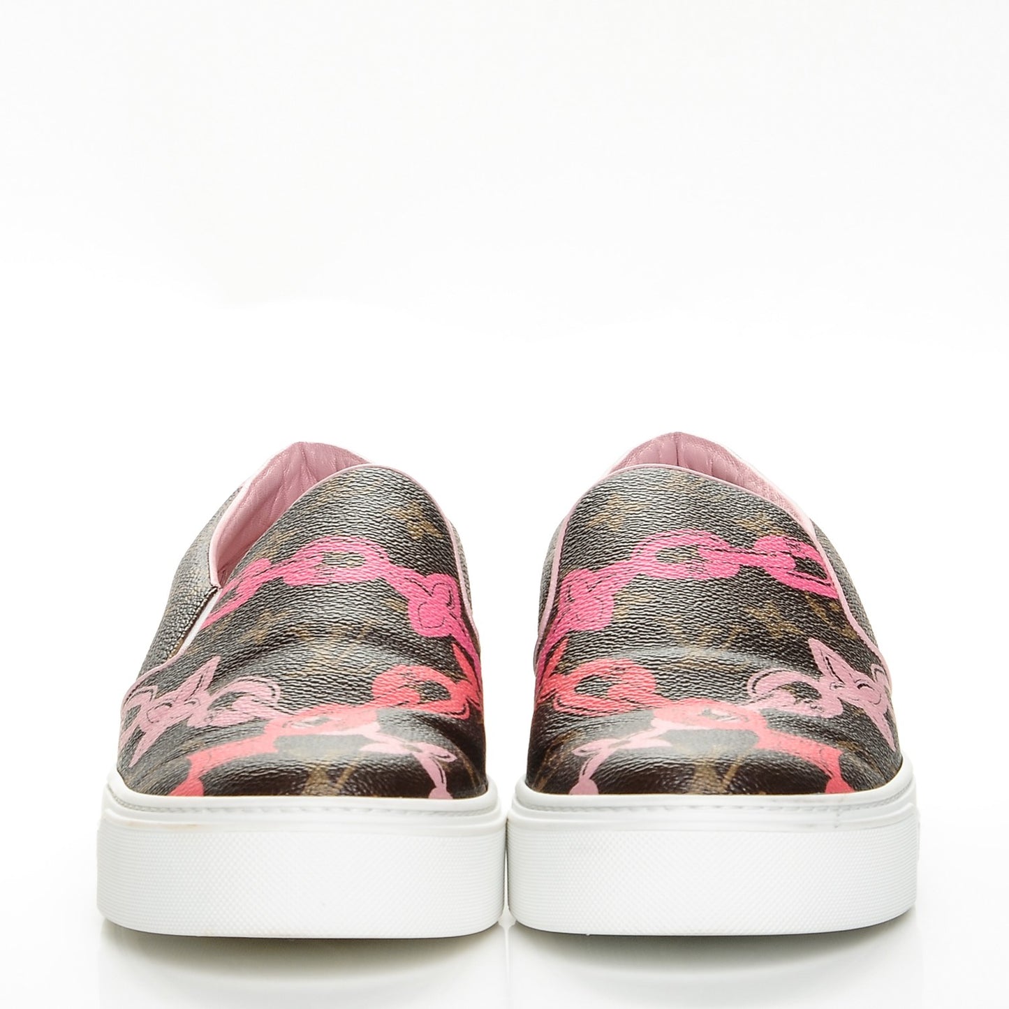 Monogram Bay Slip On Harbor Sneakers 41 Rose Ballerine Poppy