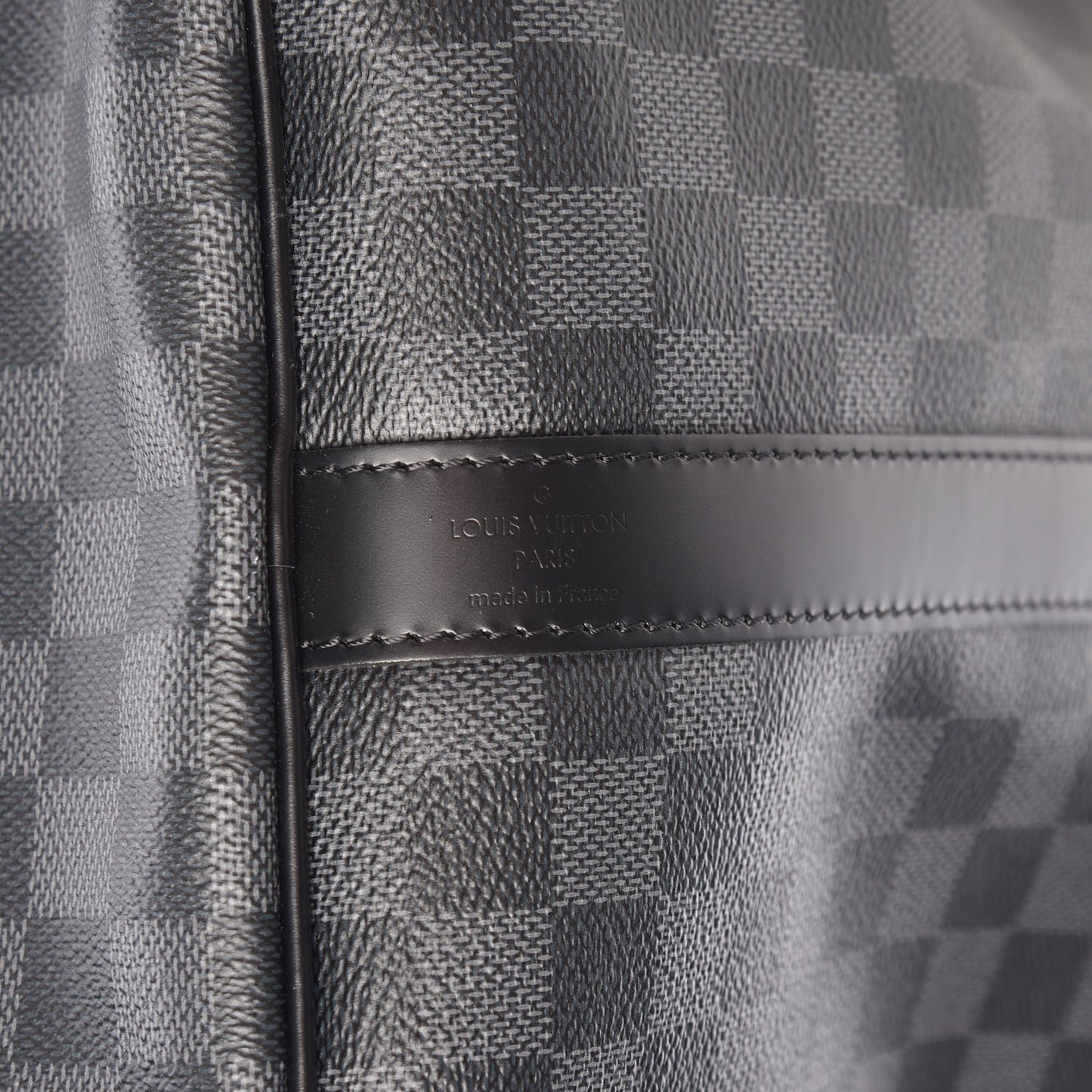 Damier Graphite Keepall Bandouliere 55