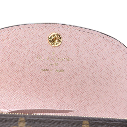 Louis Vuitton Monogram Rosalie Coin Purse Rose Ballerine 6 of 8