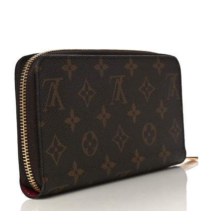 Louis Vuitton Monogram Zippy Wallet Fuchsia 3 of 10
