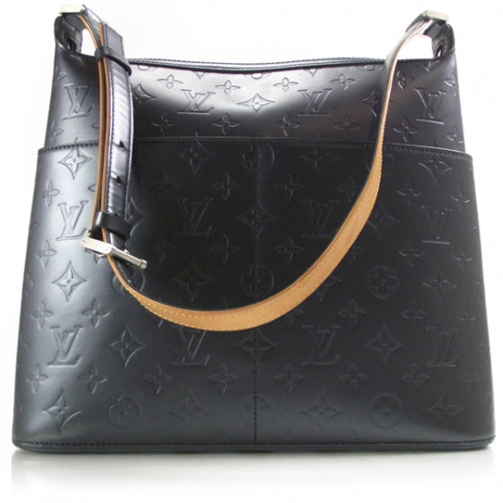 Louis Vuitton Mat Monogram Sutter Tote Blue 1 of 9