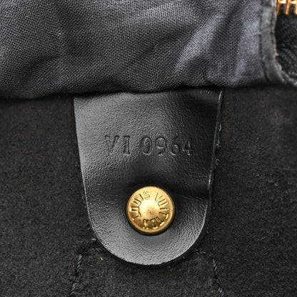 Louis Vuitton Epi Speedy 30 Black 7 of 11