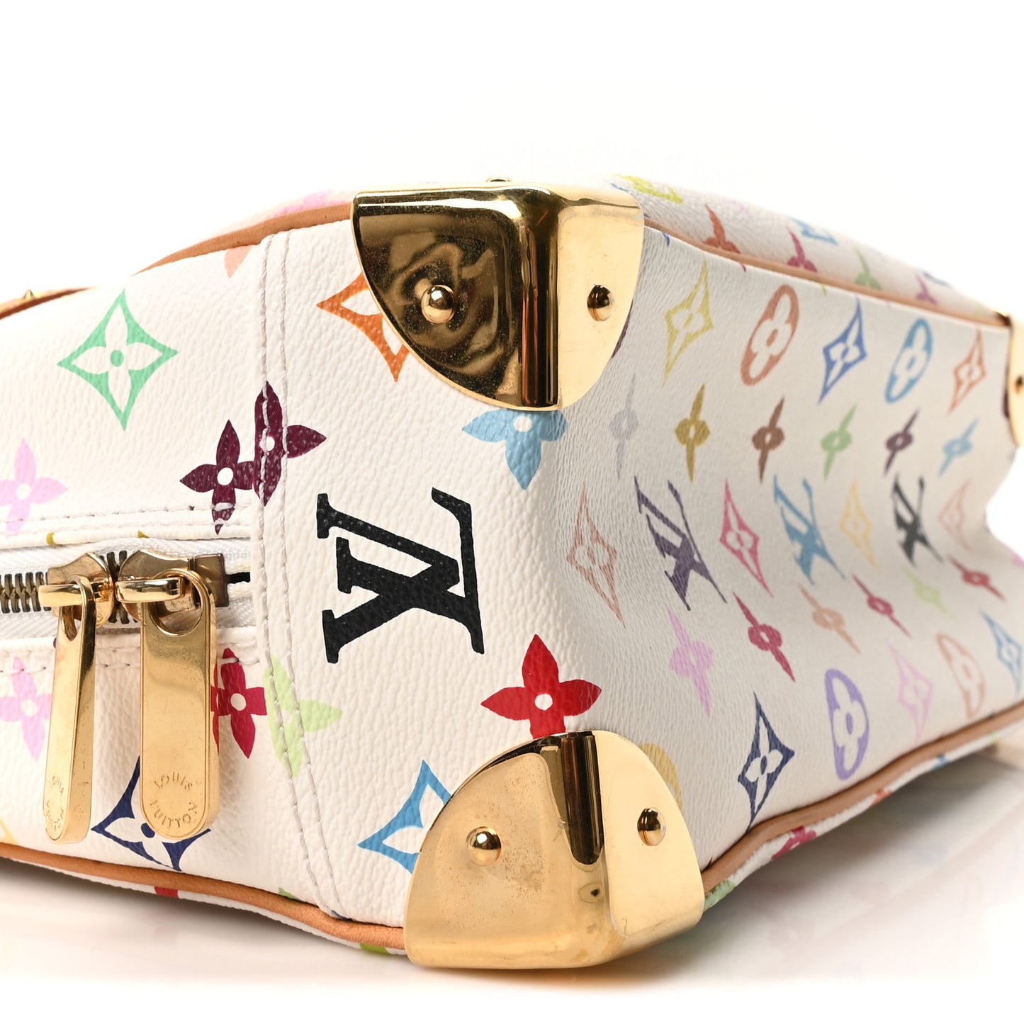 Monogram Multicolor Trouville White