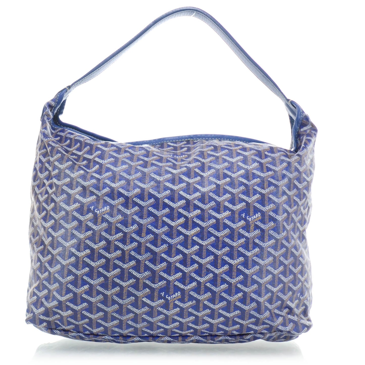 Goyardine Fidji Zip Hobo Blue