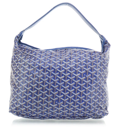 Goyard Goyardine Fidji Zip Hobo Blue 3 of 10