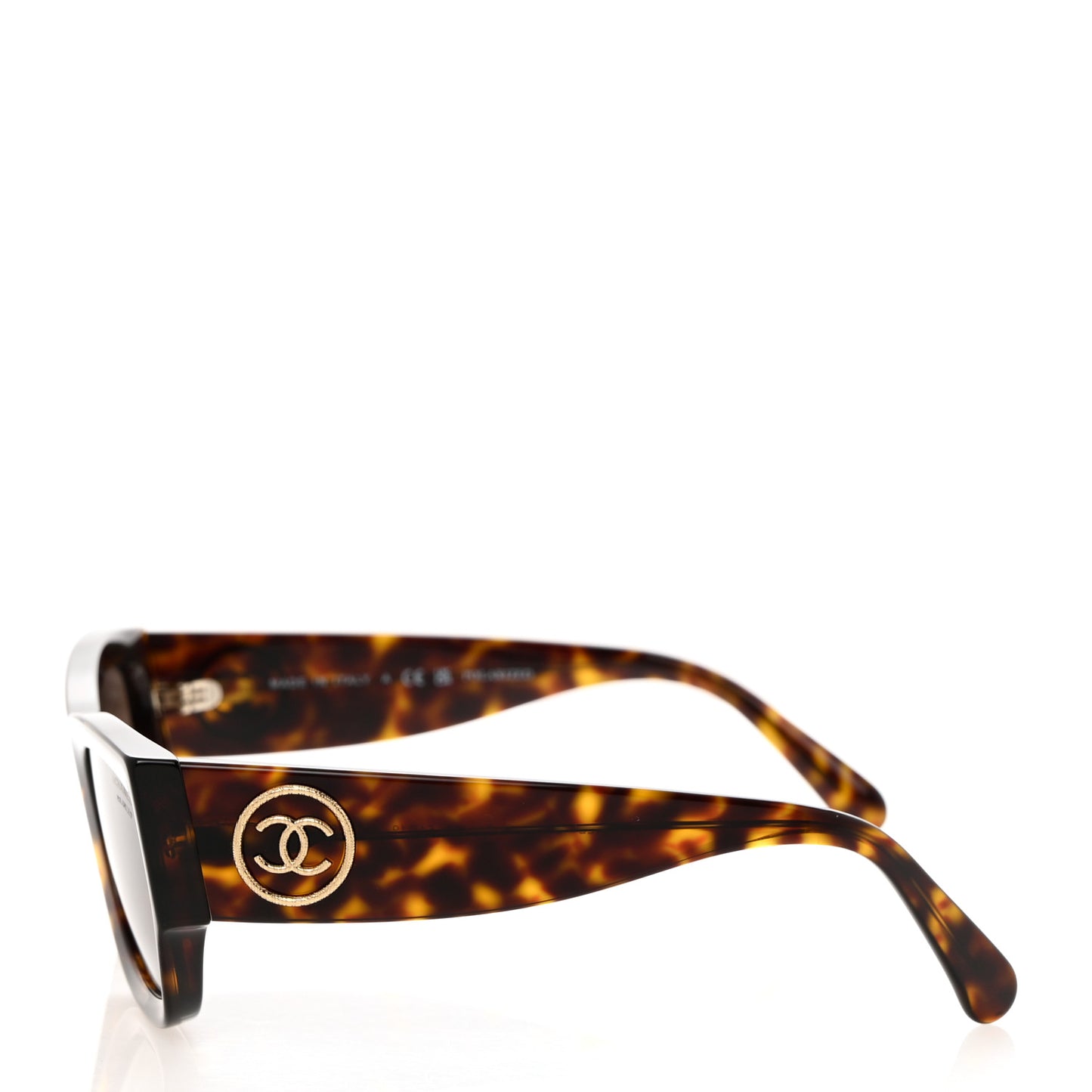 Acetate Rectangle Sunglasses 5507-A Tortoise