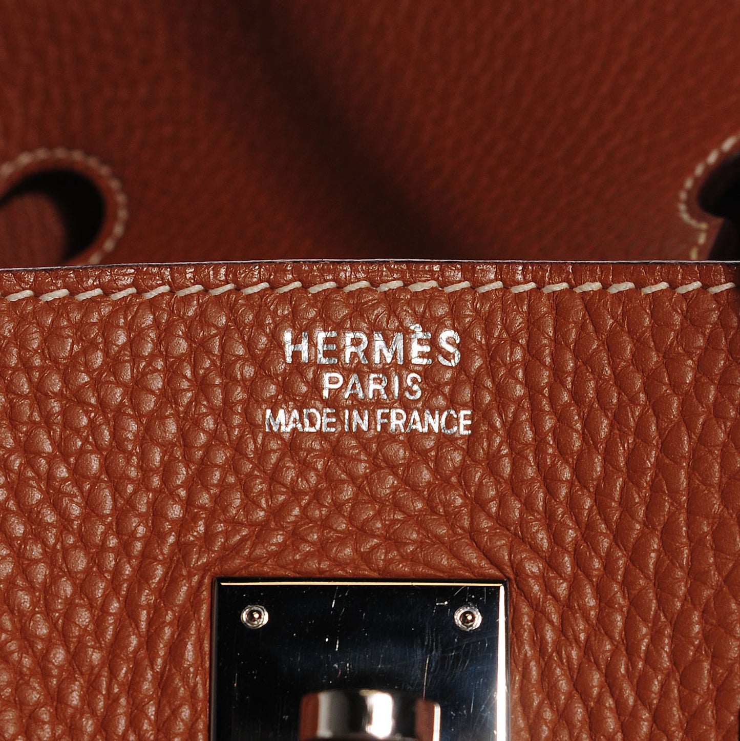 Taurillon Clemence Birkin 35 Gold