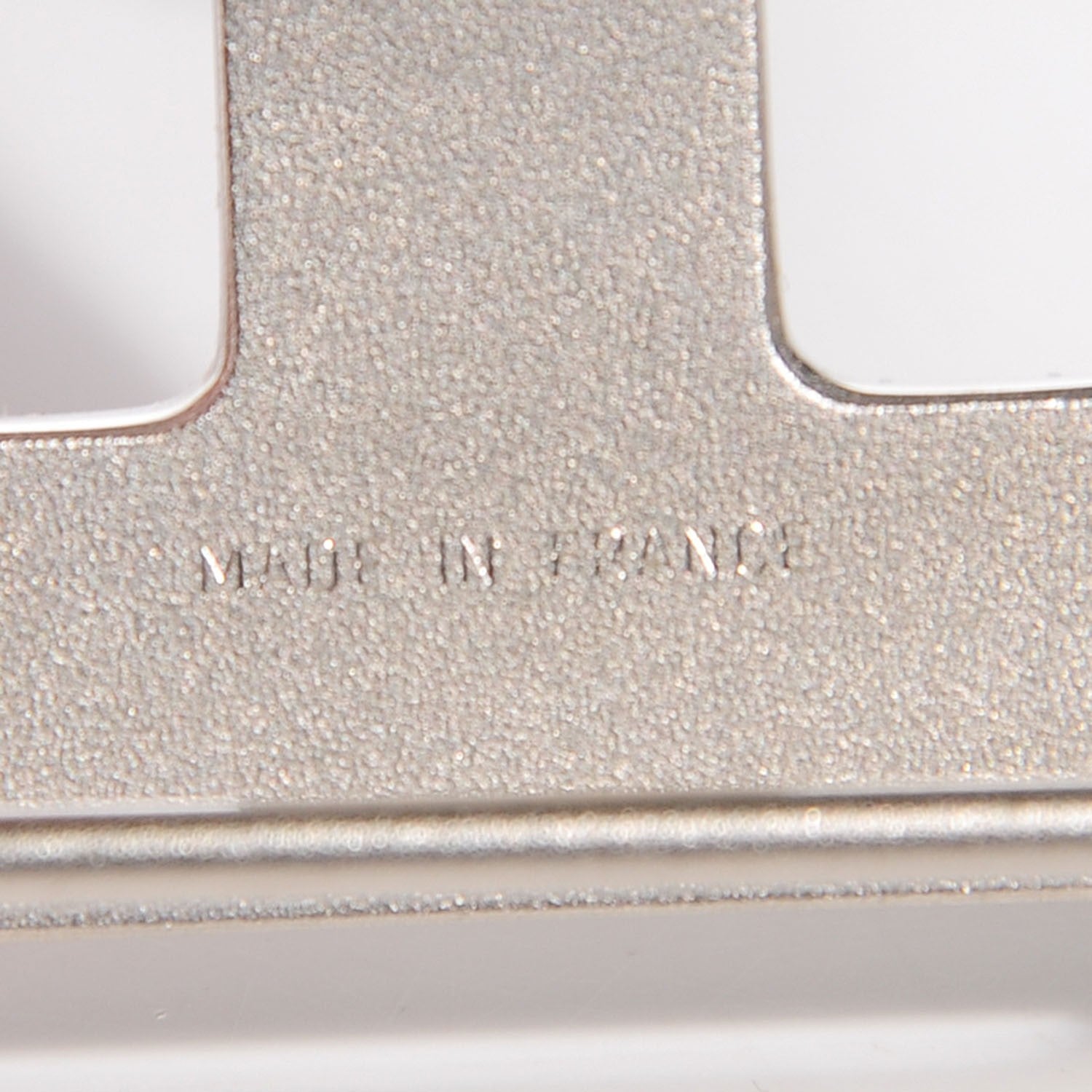 Hermes Veau Box Togo 32mm H Belt 75 Black Gold 6 of 10