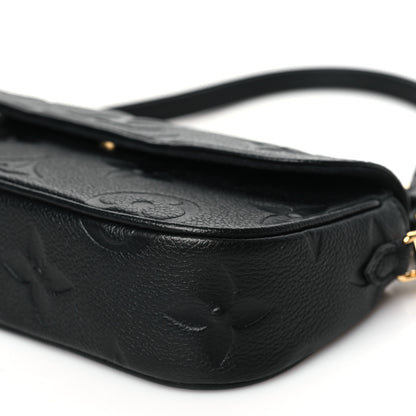 Louis Vuitton Empreinte Monogram Giant Ivy Wallet On Chain Black 9 of 9