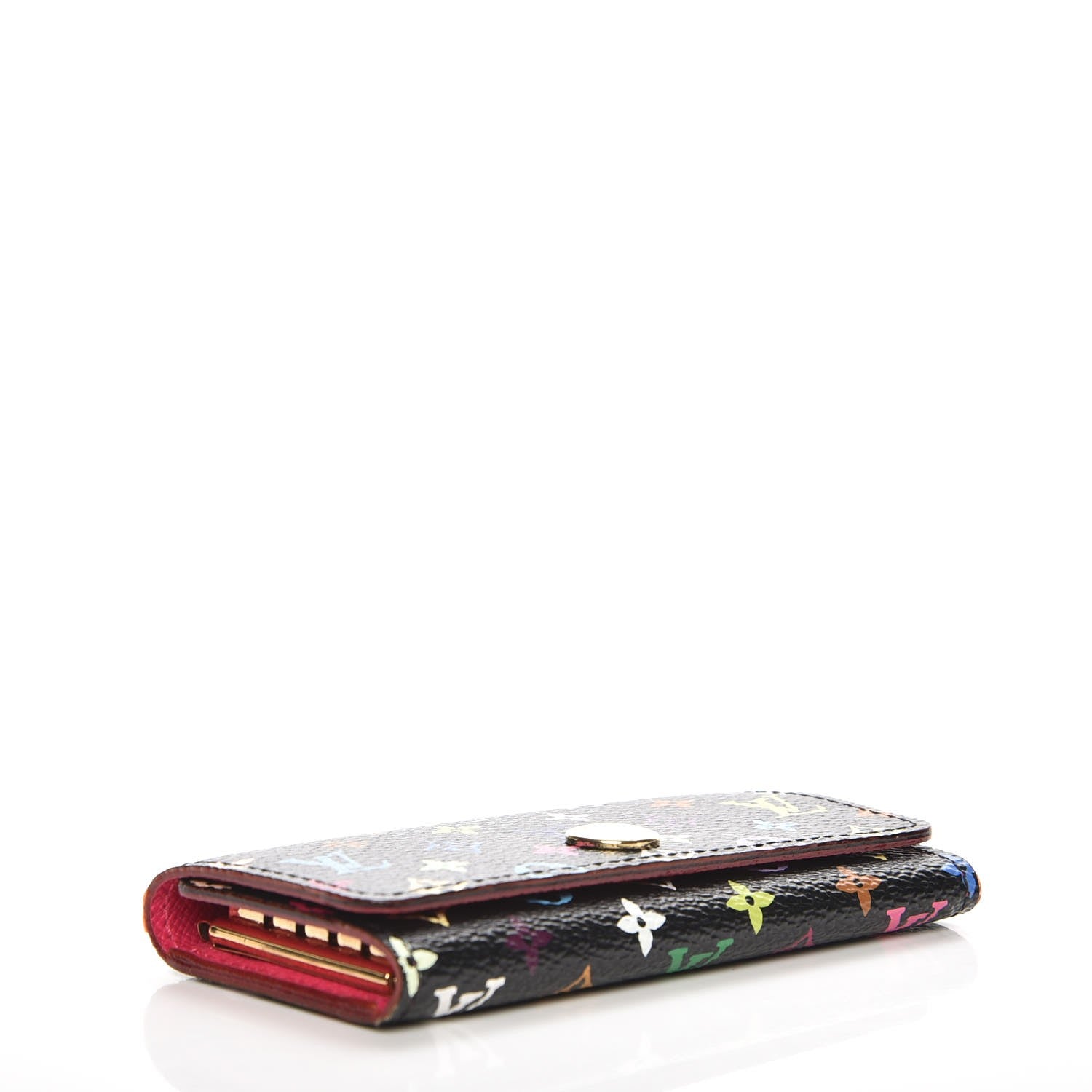 Louis Vuitton Monogram Multicolor Multicles 4 Key Holder Black Grenade 4 of 9