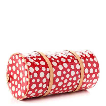 Louis Vuitton Vernis Kusama Infinity Dots Papillon 30 Red 4 of 10