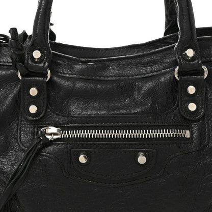 Balenciaga Agneau Classic Silver Hardware S City Black 9 of 13