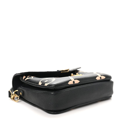 Louis Vuitton Empreinte Monogram Giant Pochette Metis Black Beige 4 of 10
