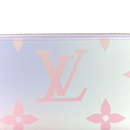 Louis Vuitton Monogram Giant Spring In The City Zippy Wallet Sunrise Pastel 7 of 10