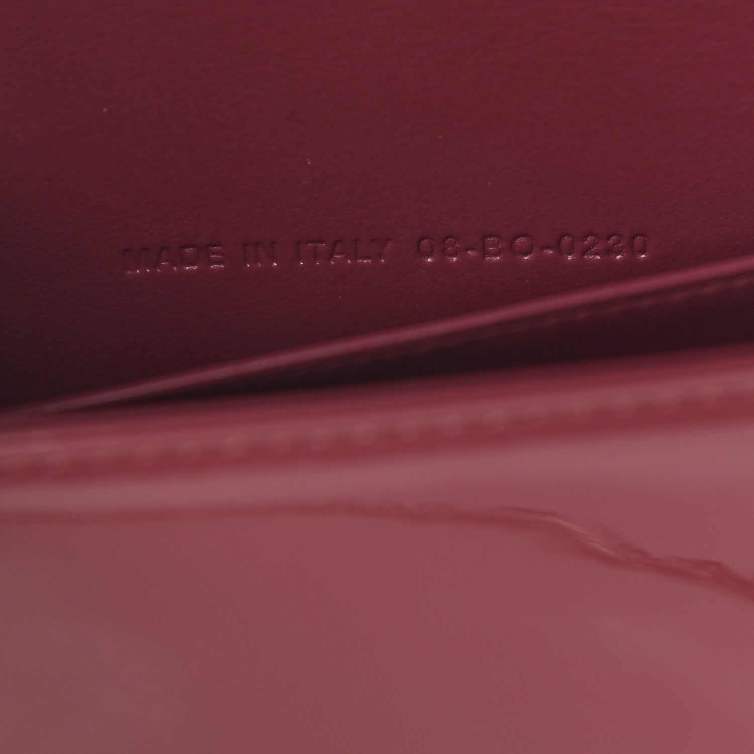 Christian Dior Patent Cannage Lady Dior Clutch Mallow Rose 7 of 10
