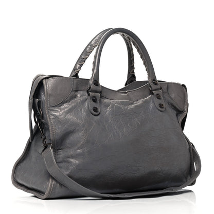 Balenciaga Agneau Classic Hardware City Gris Pyrite 2 of 9