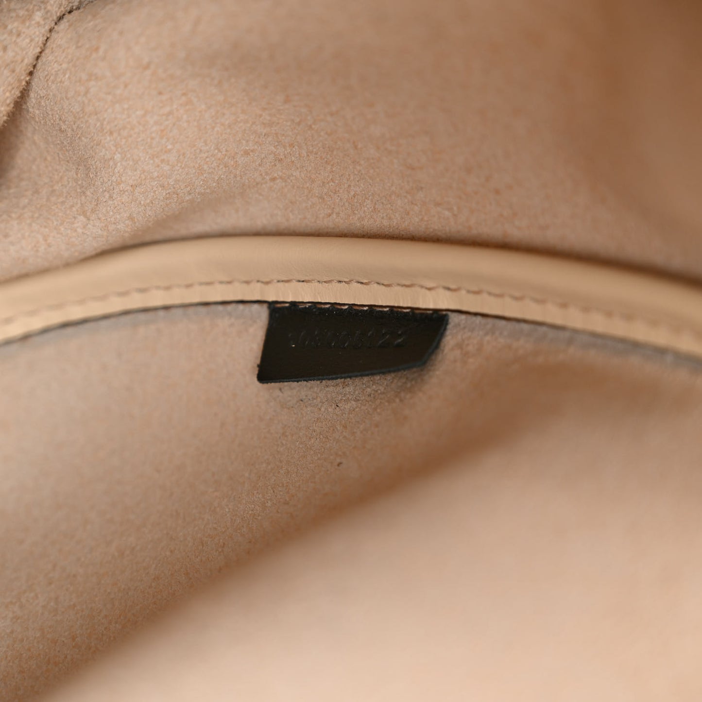 Calfskin Large Ruched Tote Clay