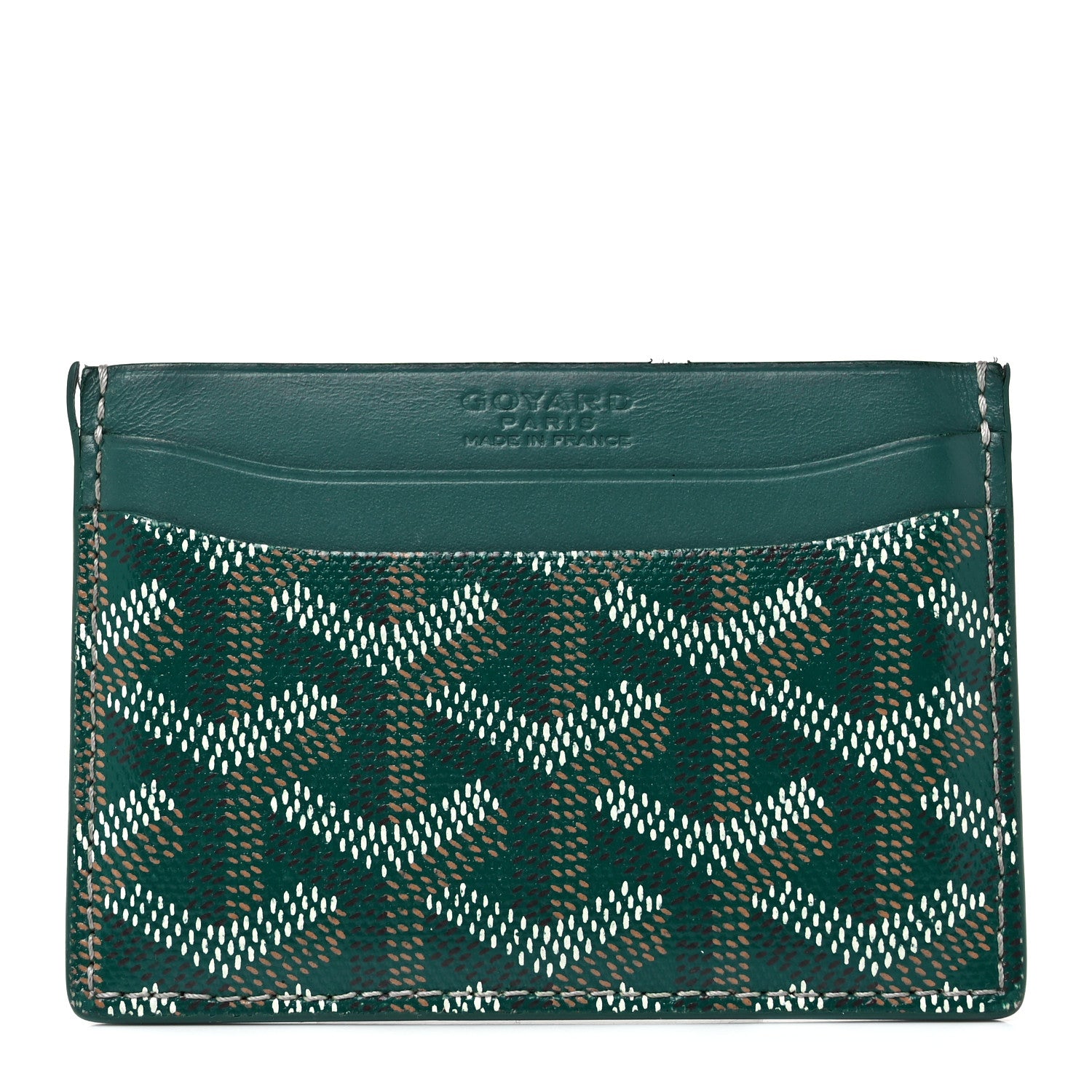 Goyard Goyardine Saint Sulpice Card Holder Green 1 of 9