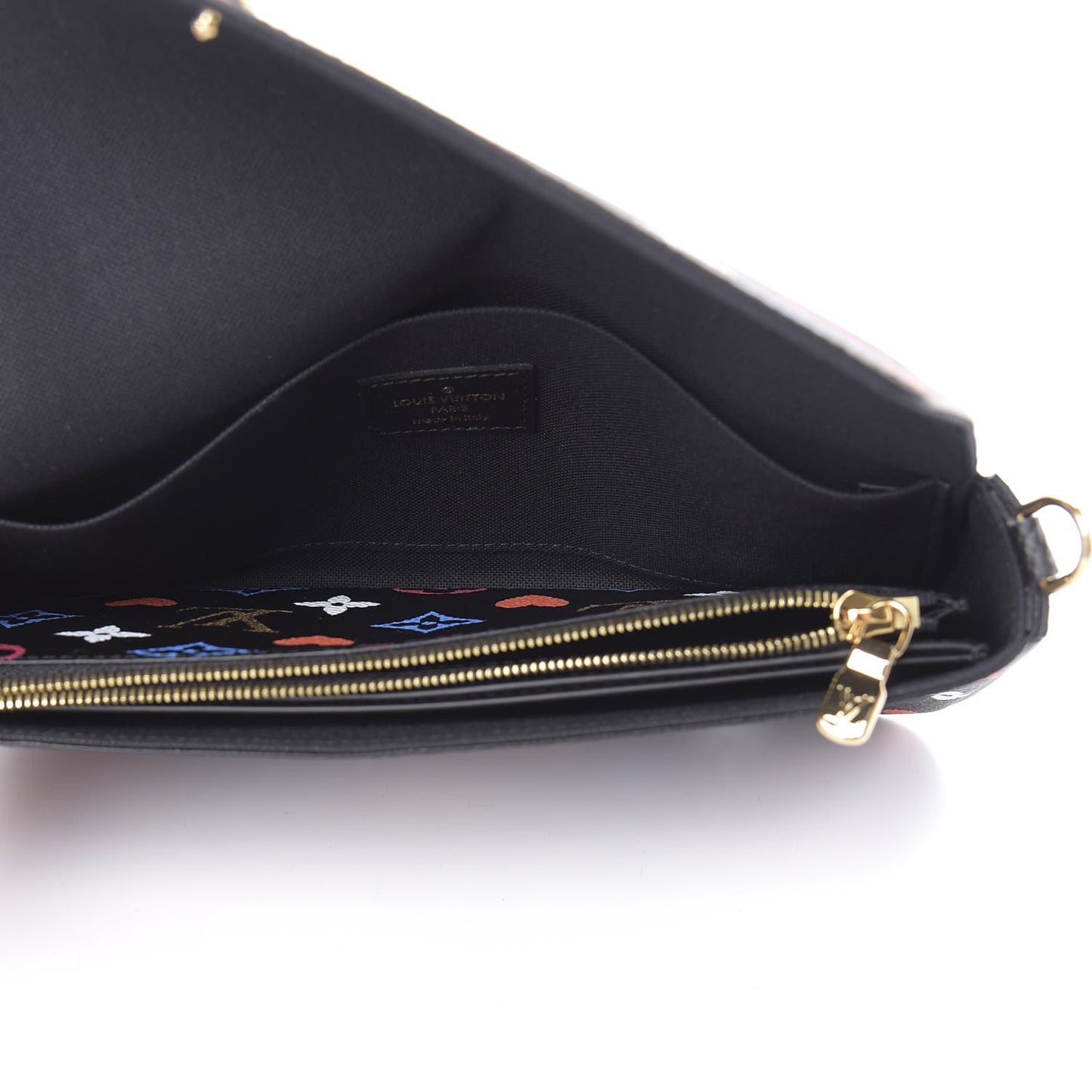 Game On Felicie Chain Wallet Black