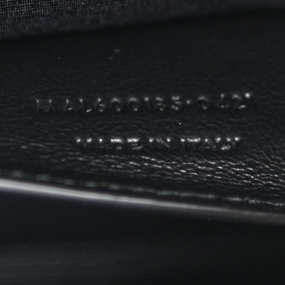 Saint Laurent Grain De Poudre Textured Mixed Matelasse Triquilt Medium Monogram Satchel Black 7 of 11