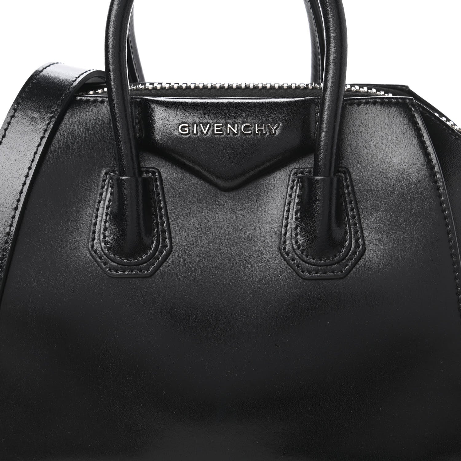 Givenchy Shiny Lord Calfskin Mini Antigona Black 10 of 10