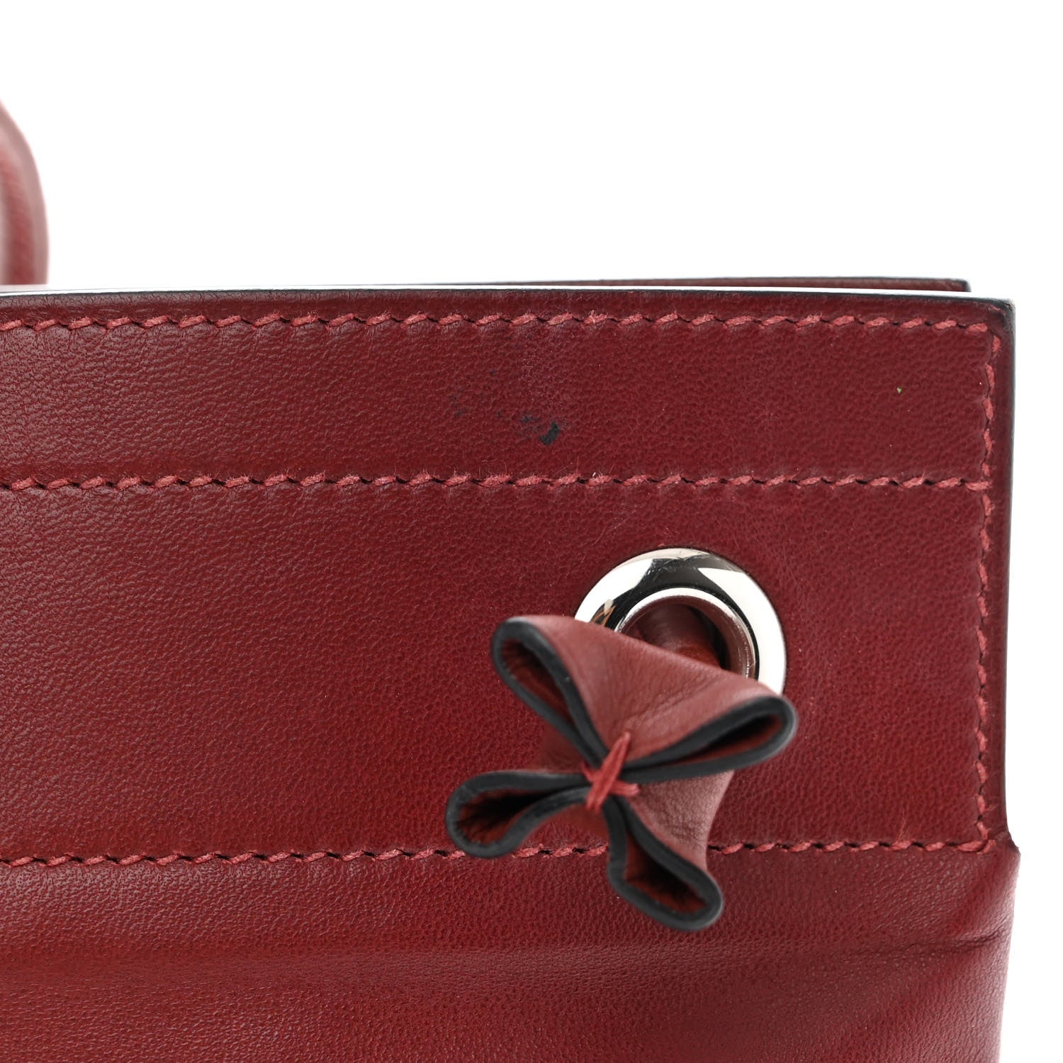 Hermes Milo Lambskin Swift Mini Aline Rouge H 12 of 12