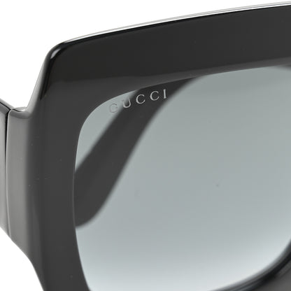 Gucci Acetate Square Frame Sunglasses GG0053SN Black 8 of 10