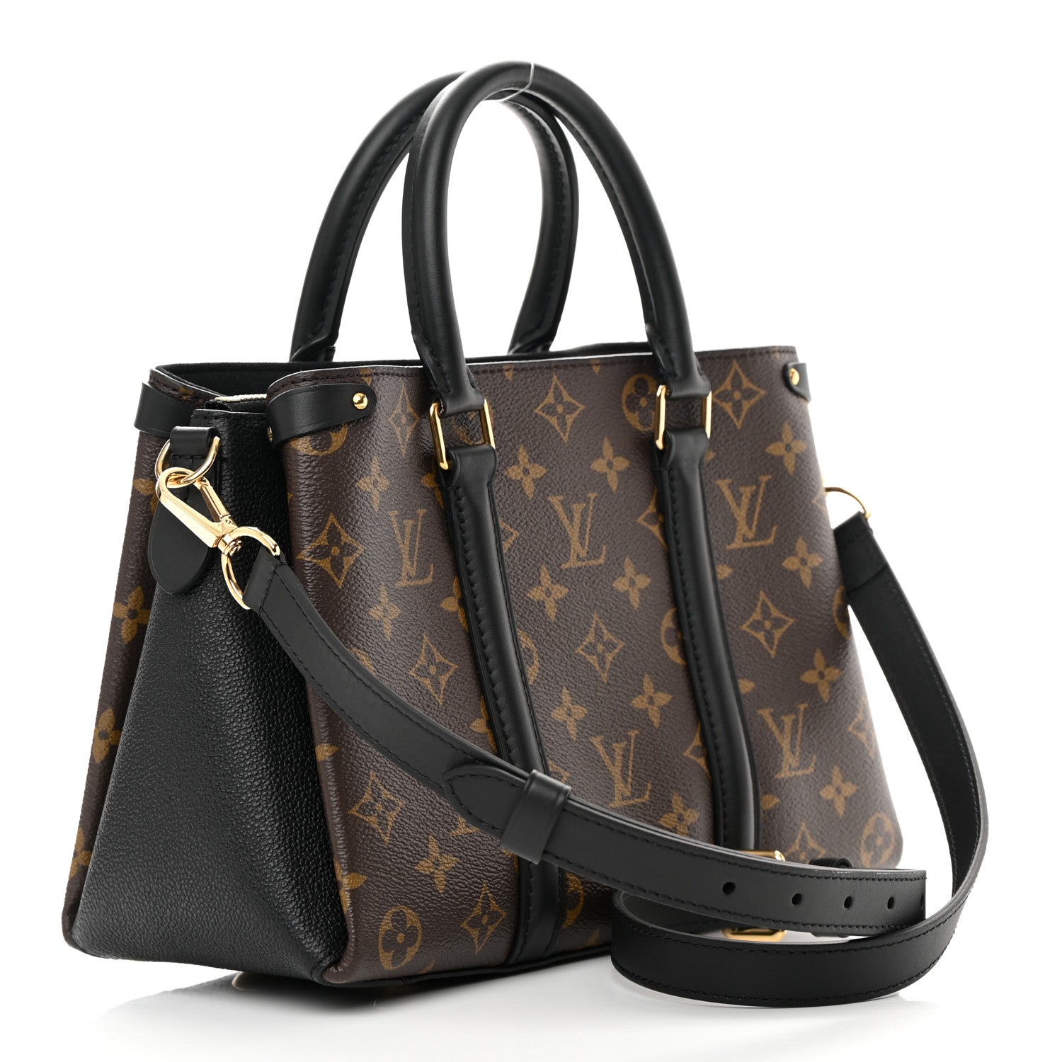 Louis Vuitton Monogram Soufflot BB Black 3 of 14