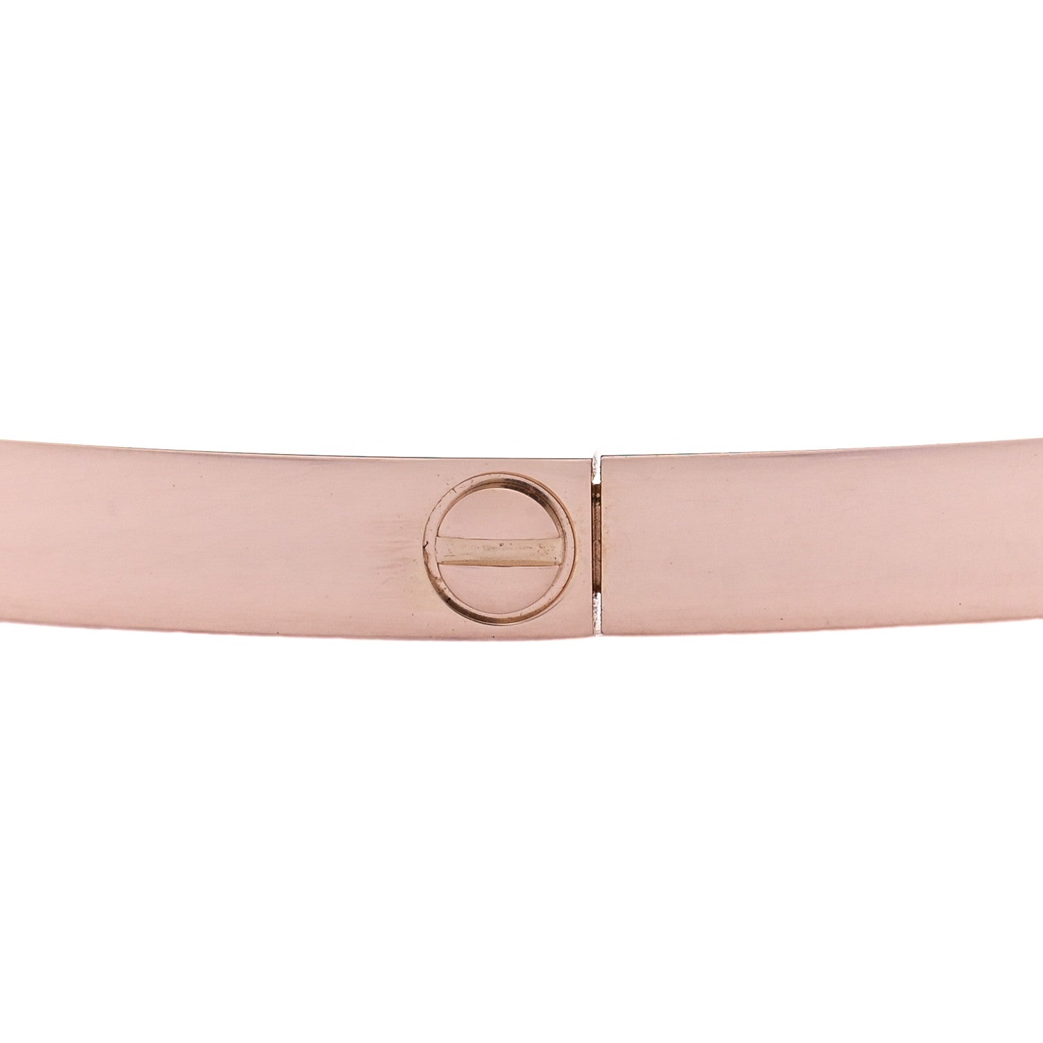 Cartier 18K Pink Gold Small LOVE Bracelet 18 4 of 8