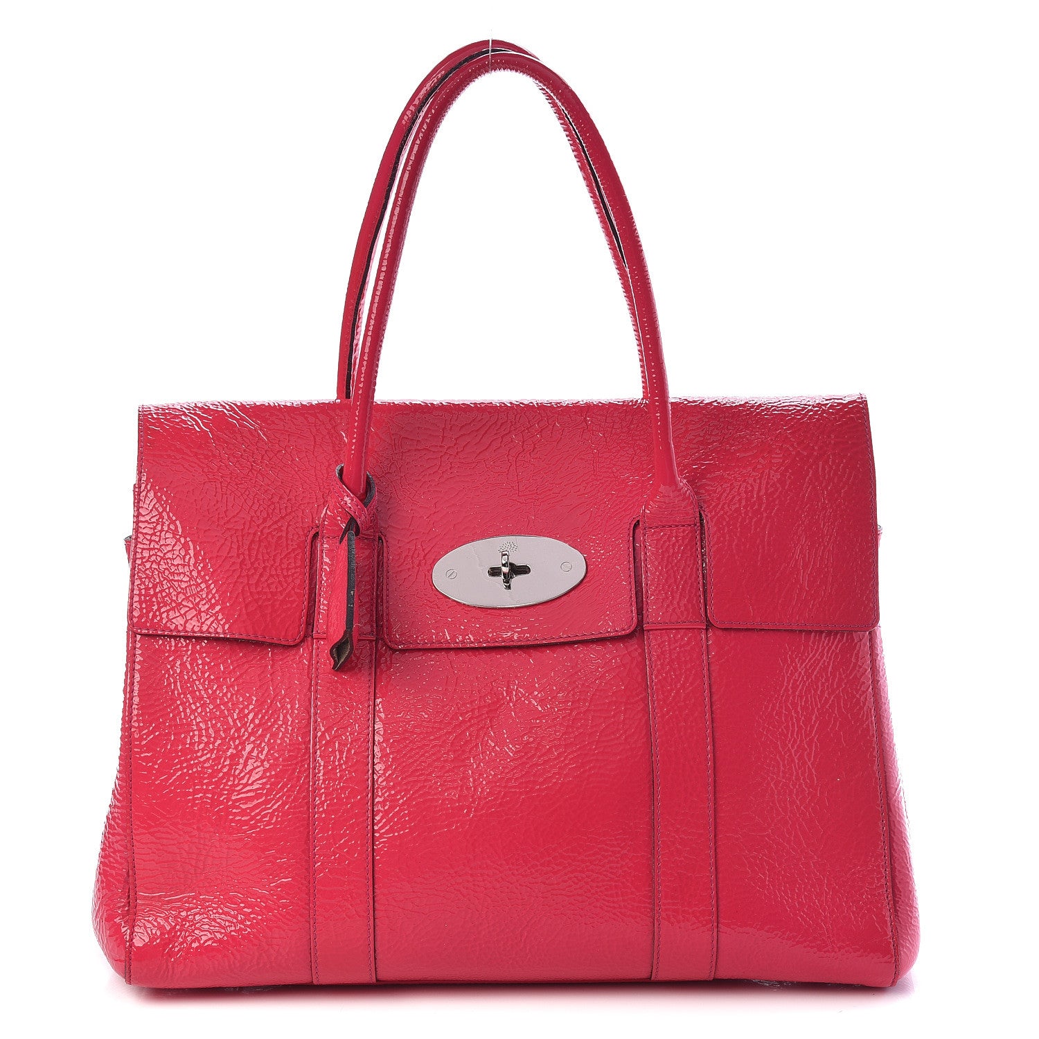 Mulberry Spongy Patent Bayswater Hot Pink 1 of 8