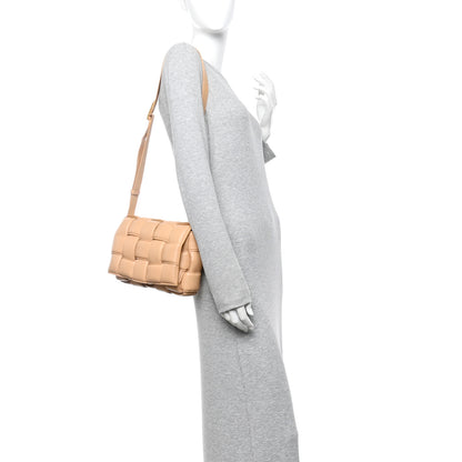 Bottega Veneta Nappa Maxi Intreccio Padded Cassette Crossbody Bag Almond 2 of 11