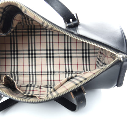 Burberry Calfskin Bowling Bag Black 5 of 9