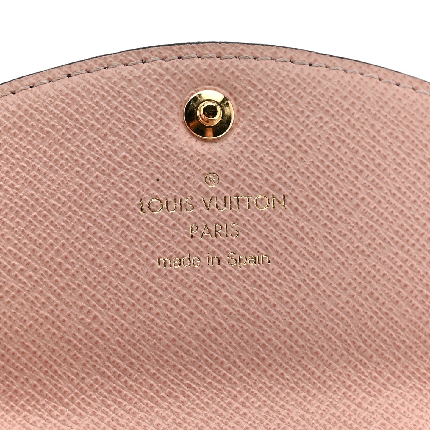 Monogram Rosalie Coin Purse Rose Ballerine