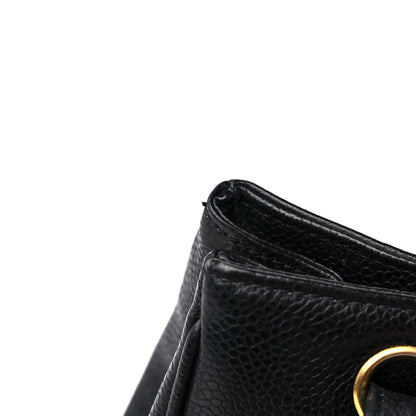 Chanel Caviar CC Shoulder Bag Black 16 of 19