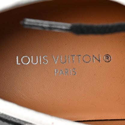 Louis Vuitton Denim Monogram Lous Sneakers 38 Gray 5 of 8