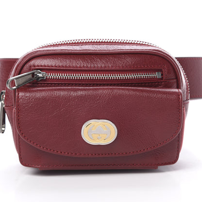 Gucci Fluffy Calfskin Mini Morpheus Belt Bag 90 36 Red 8 of 11