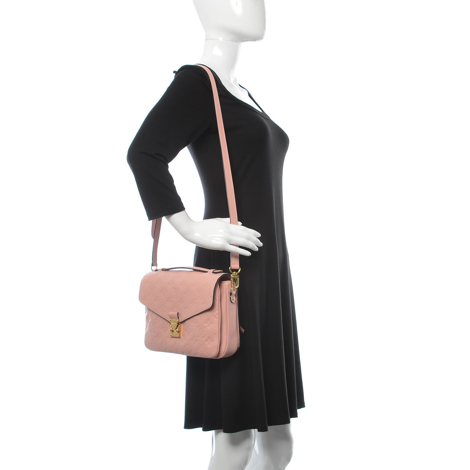Louis Vuitton Empreinte Pochette Metis Rose Poudre 2 of 7