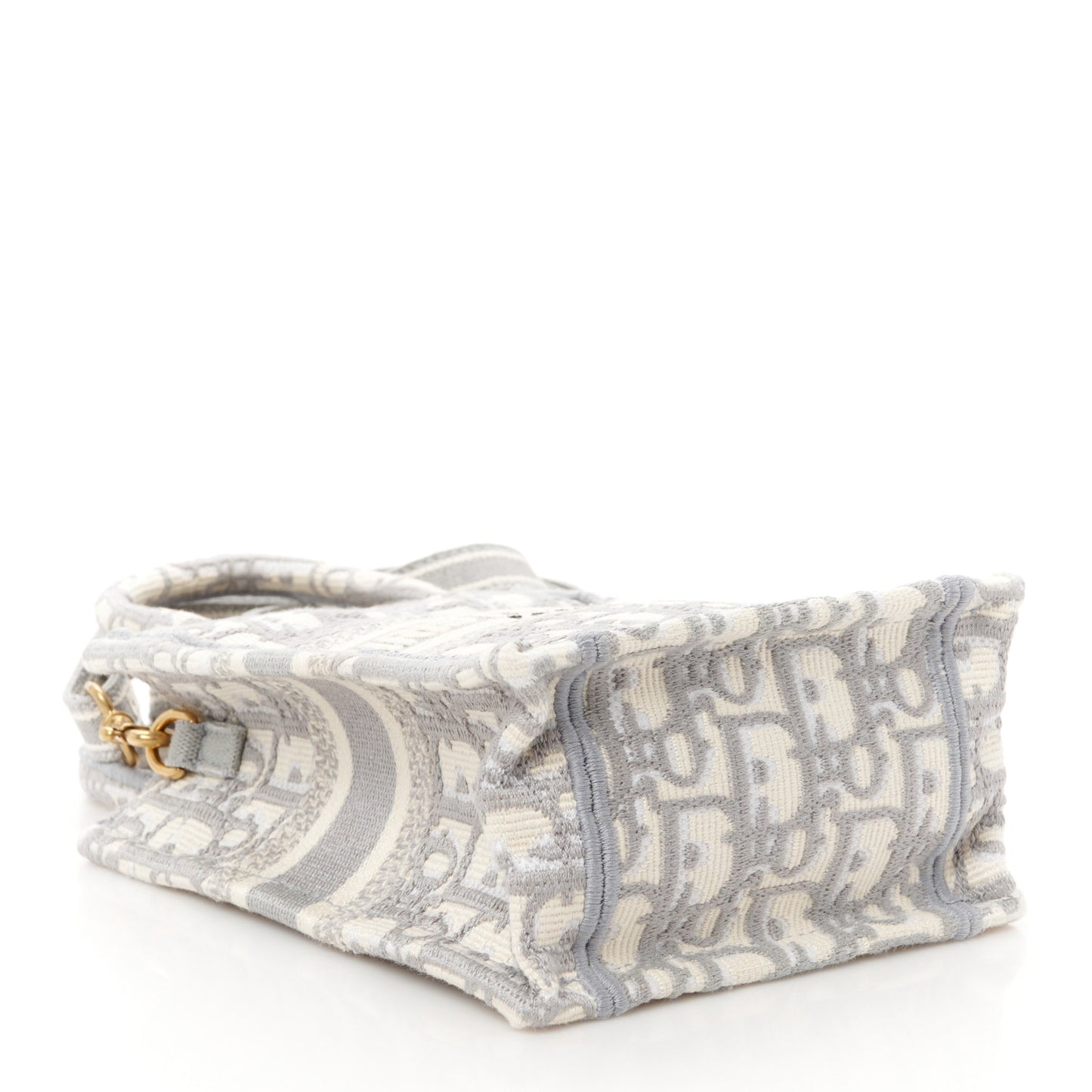 Oblique Mini Book Tote Phone Bag Grey