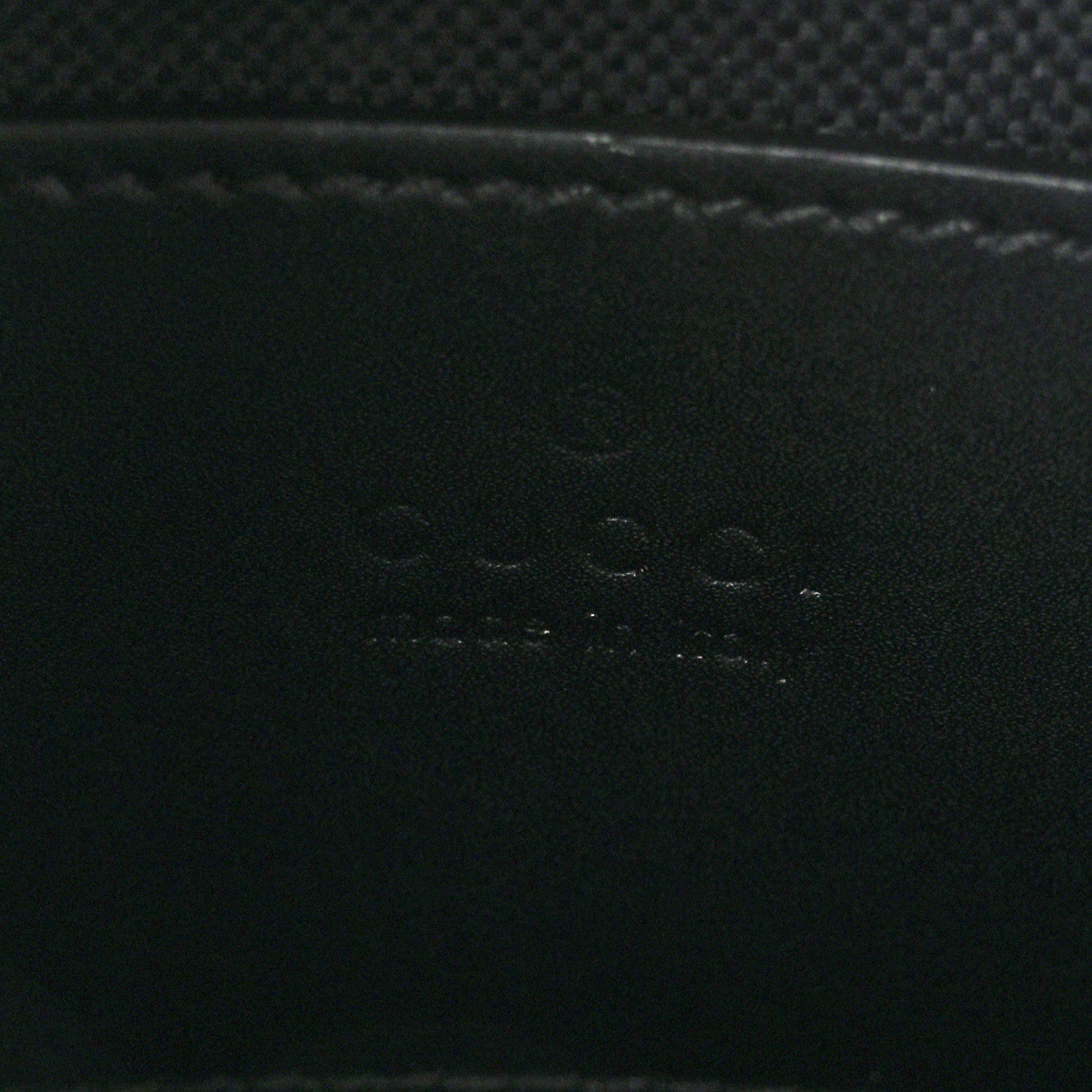Gucci GG Supreme Monogram Appia Calfskin Web Mini Tote Bag Black 6 of 9