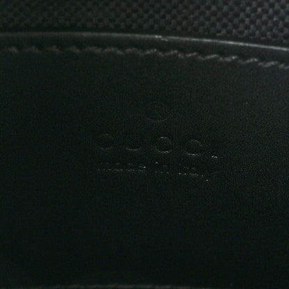Gucci GG Supreme Monogram Appia Calfskin Web Mini Tote Bag Black 6 of 9
